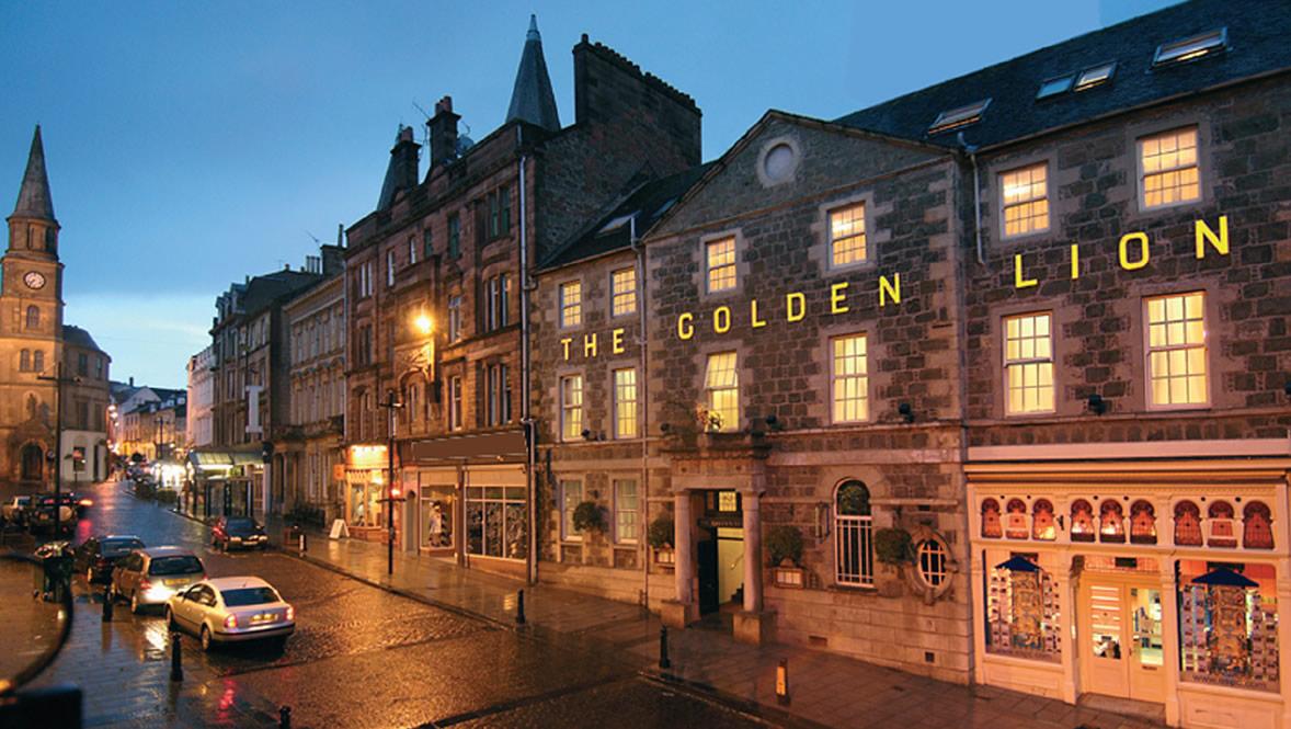 Golden Lion Hotel Stirling Zewnętrze zdjęcie